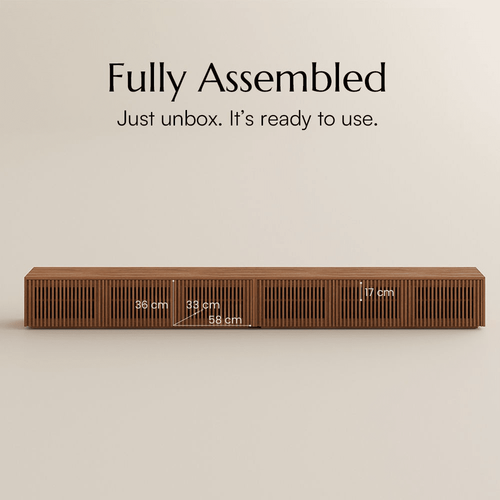 Aeolus Modern Wood TV Stand - Exclusivia