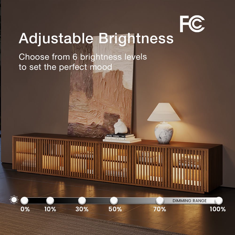 Aeolus Modern Wood TV Stand - Exclusivia