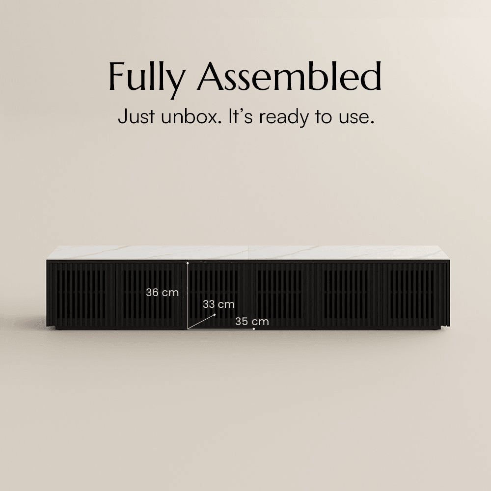 Aeolus Modern Wood TV Stand - Exclusivia