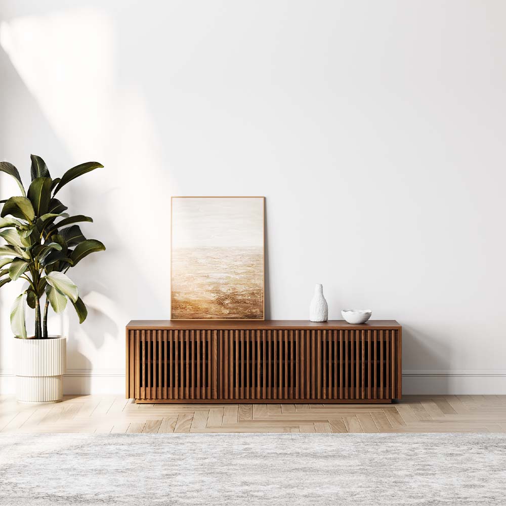 Aeolus Modern Wood TV Stand - Exclusivia