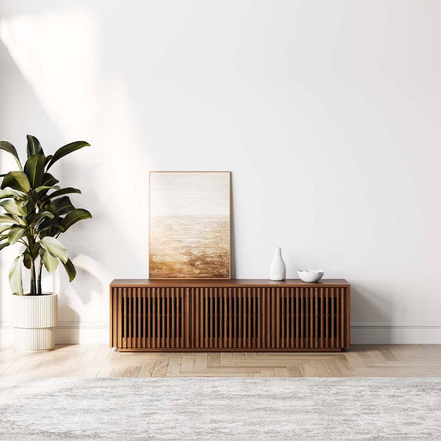 Aeolus Modern Wood TV Stand - Exclusivia