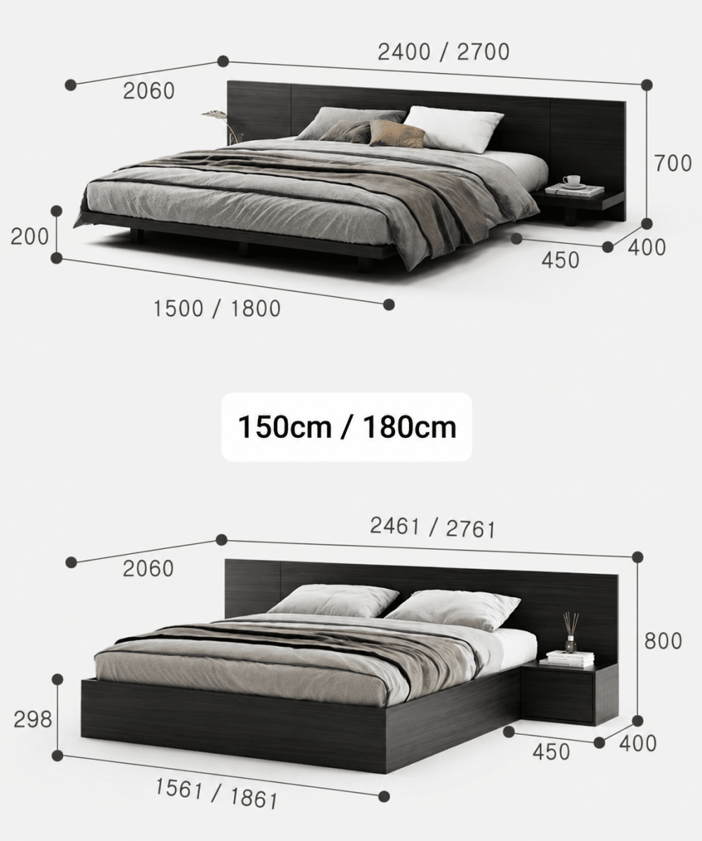 AeroFloat Platform Bed - Exclusivia