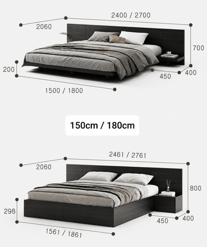 AeroFloat Platform Bed - Exclusivia