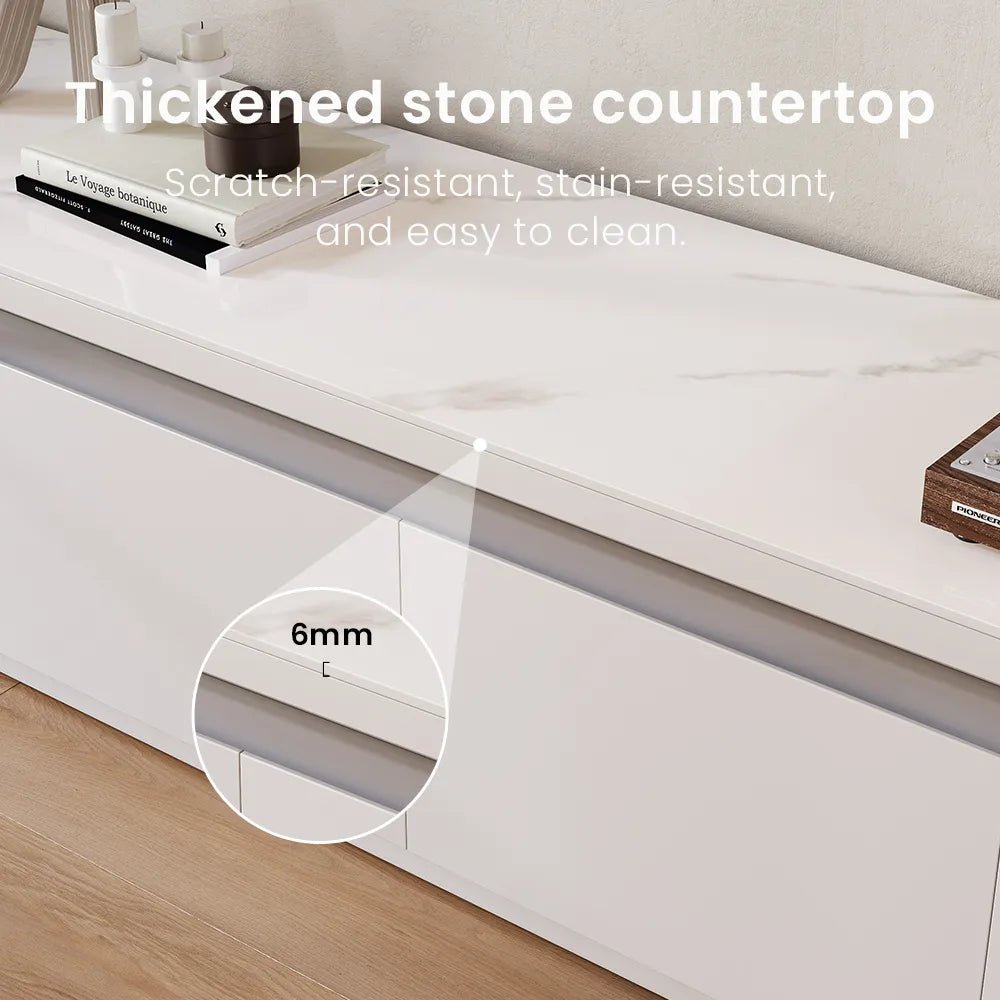 Aether Mid - Century LED TV Console - Exclusivia