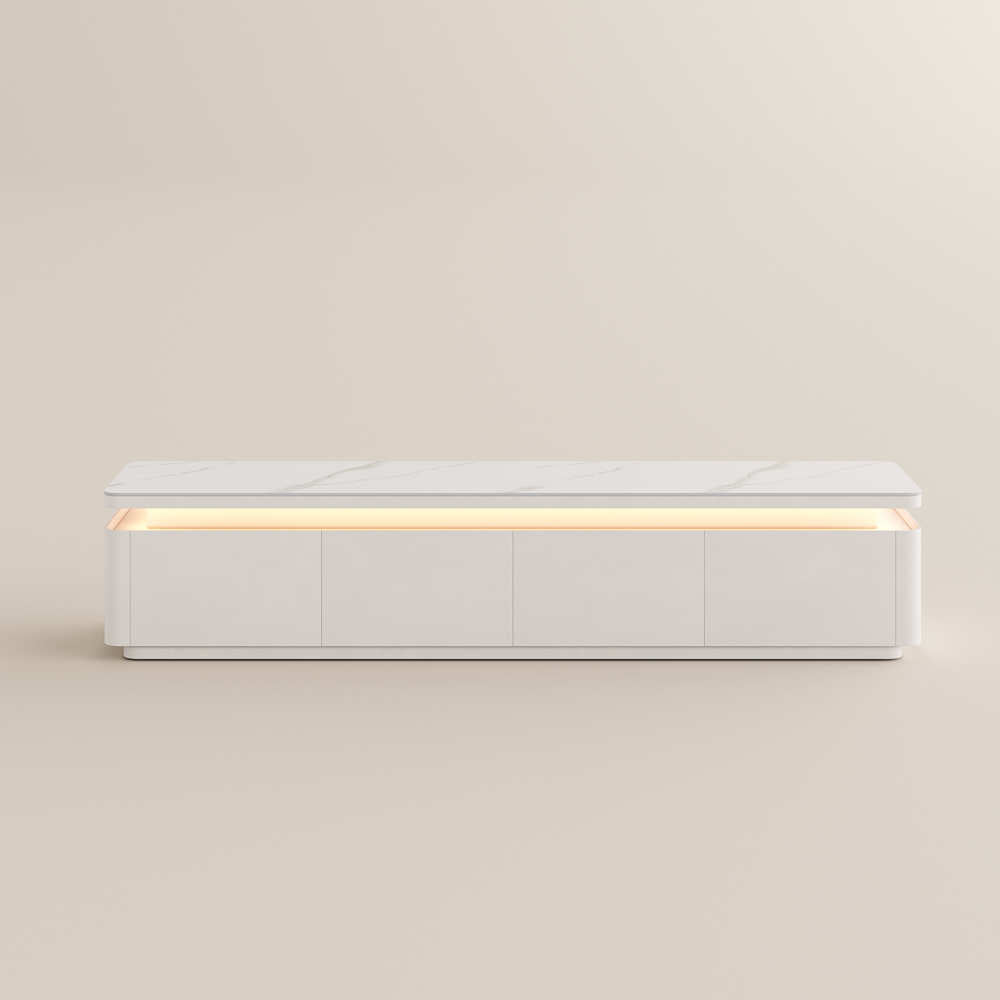 Aether Mid - Century LED TV Console - Exclusivia