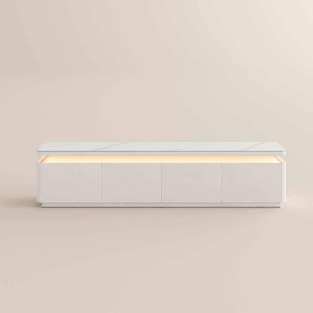 Aether Mid - Century LED TV Console - Exclusivia
