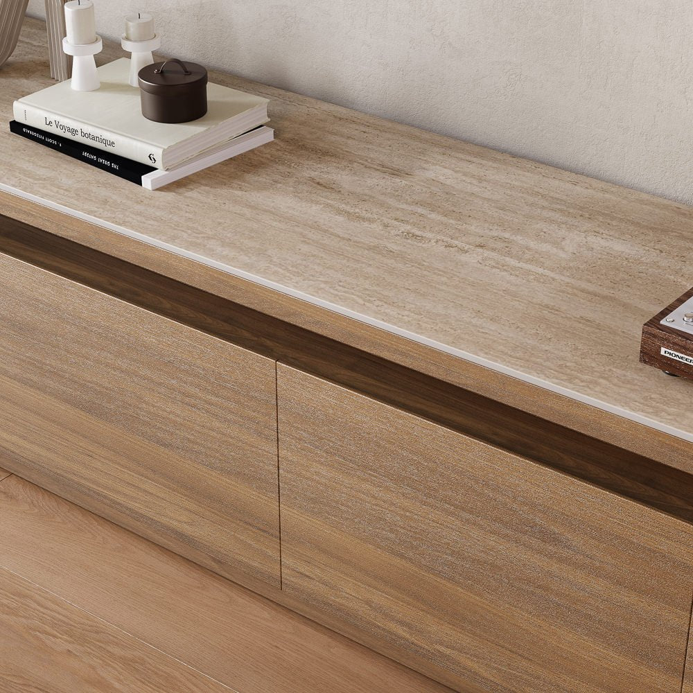 Aether Mid - Century LED TV Console - Exclusivia