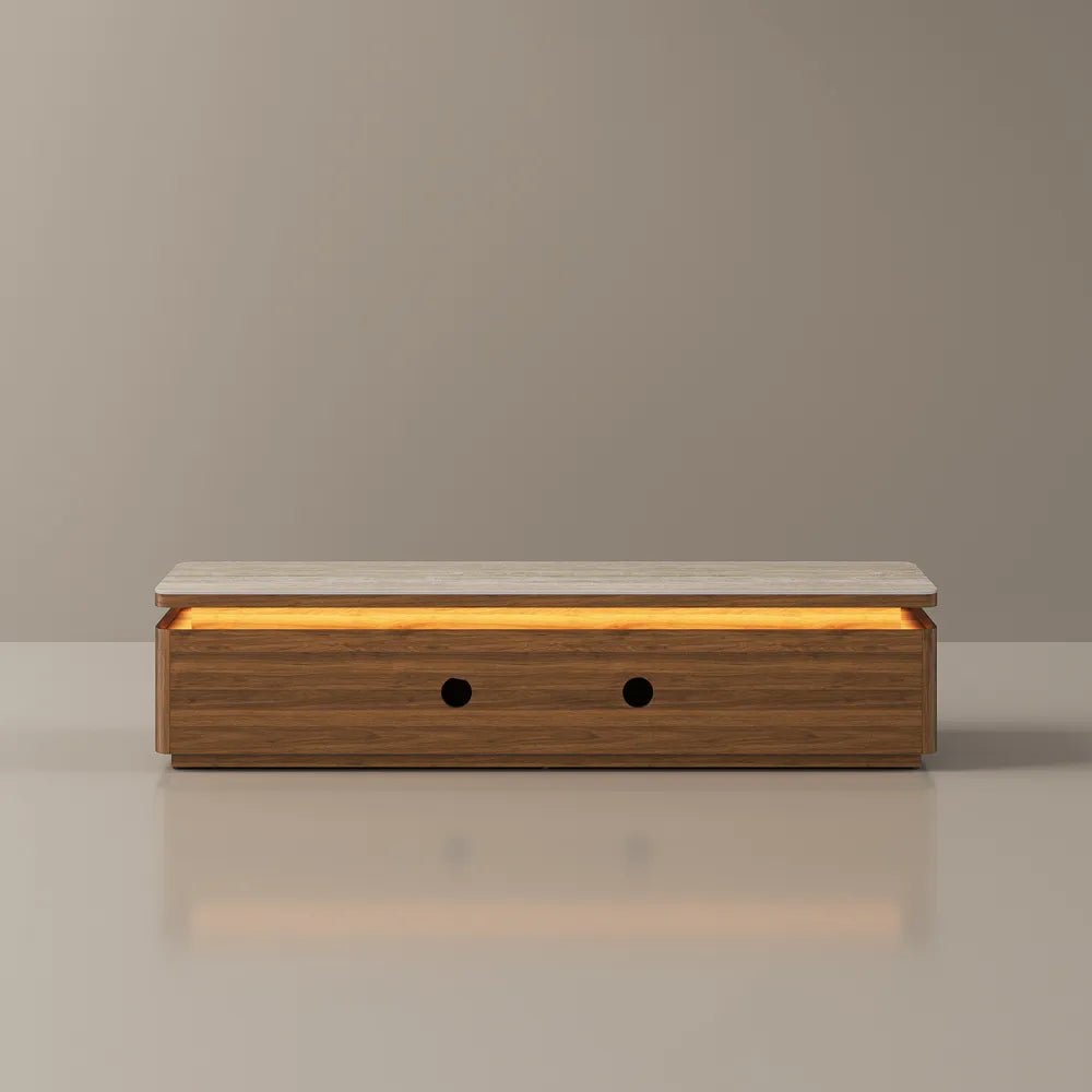 Aether Mid - Century LED TV Console - Exclusivia