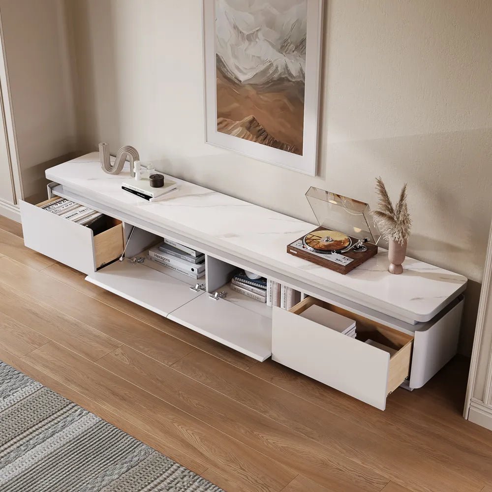 Aether Mid - Century LED TV Console - Exclusivia