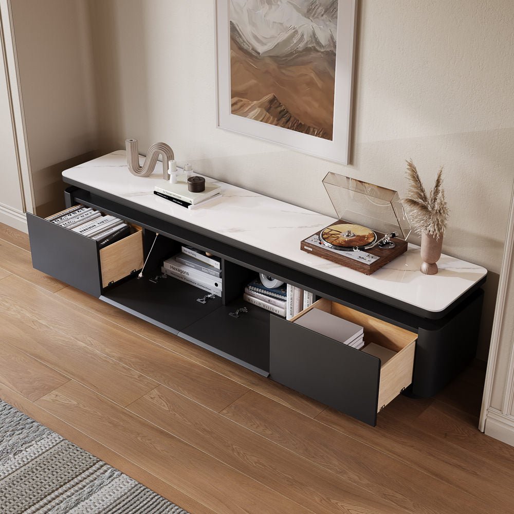 Aether Mid - Century LED TV Console - Exclusivia