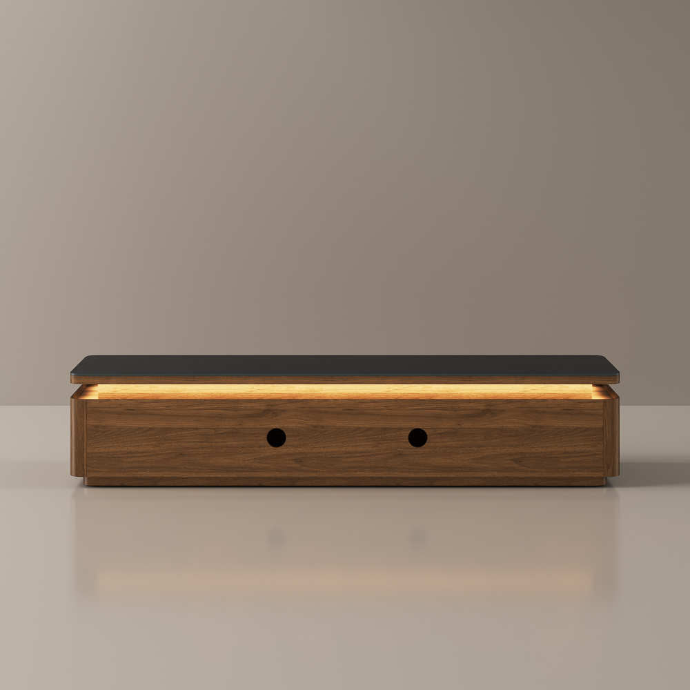 Aether Mid - Century LED TV Console - Exclusivia