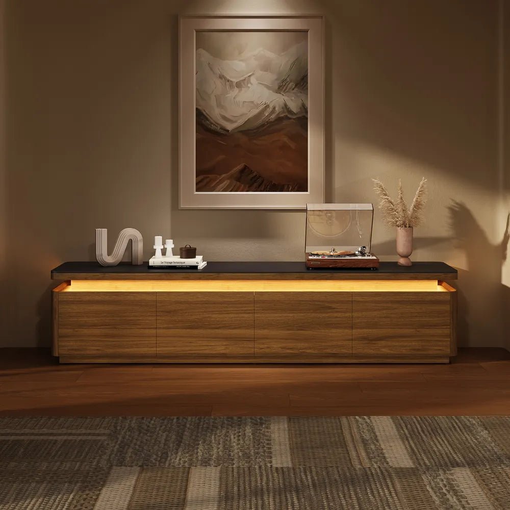 Aether Mid - Century LED TV Console - Exclusivia