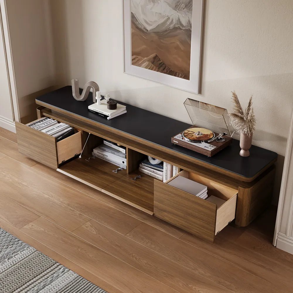 Aether Mid - Century LED TV Console - Exclusivia
