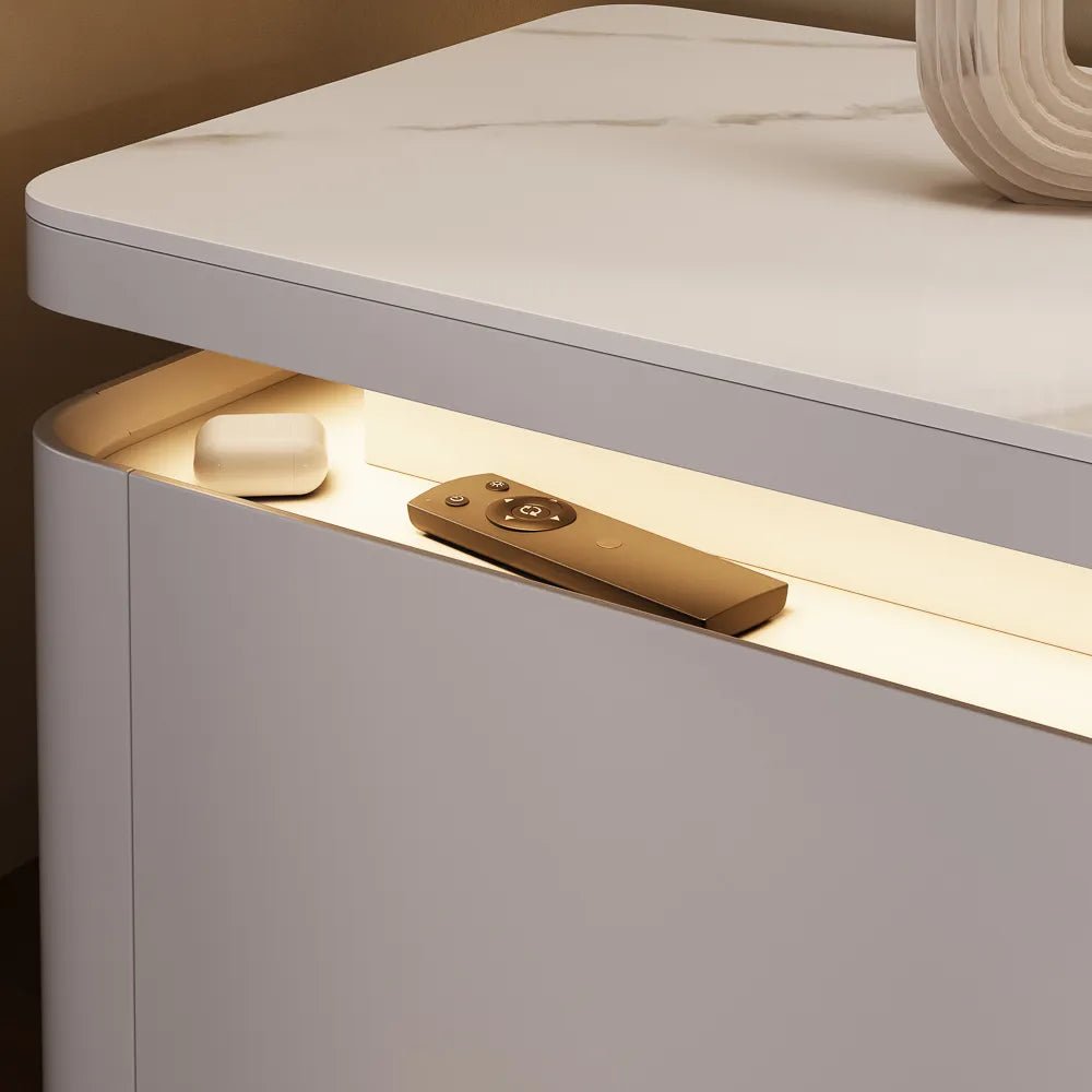 Aether Mid - Century LED TV Console - Exclusivia