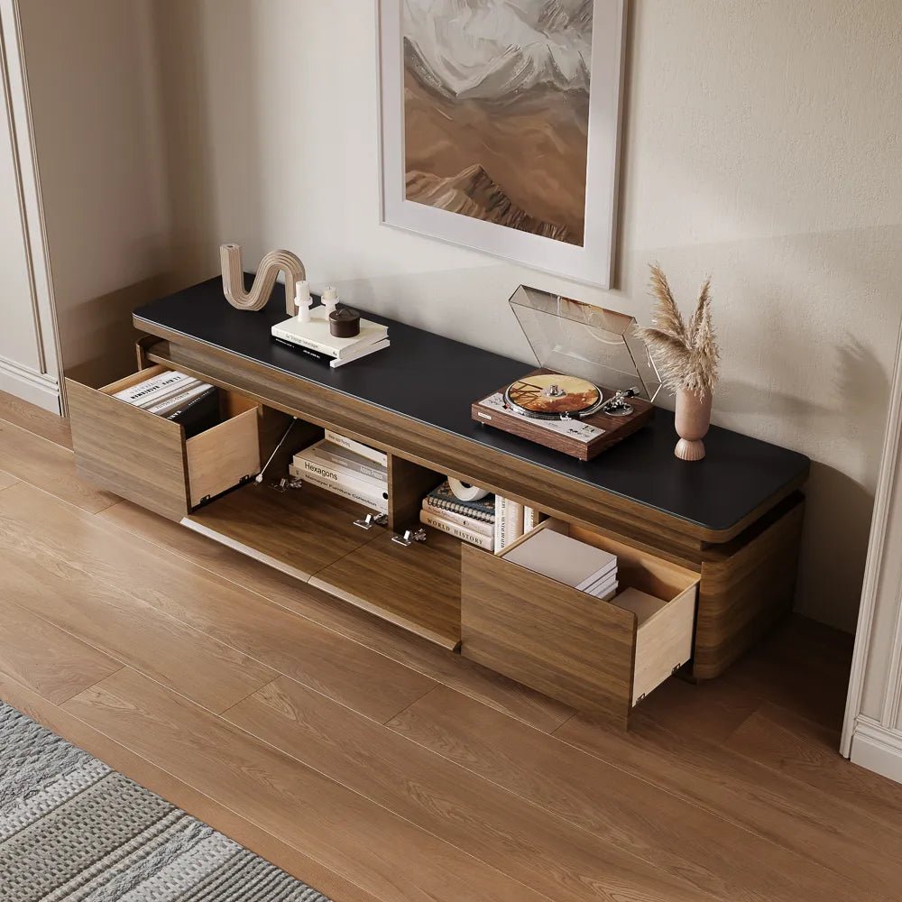 Aether Mid - Century LED TV Console - Exclusivia