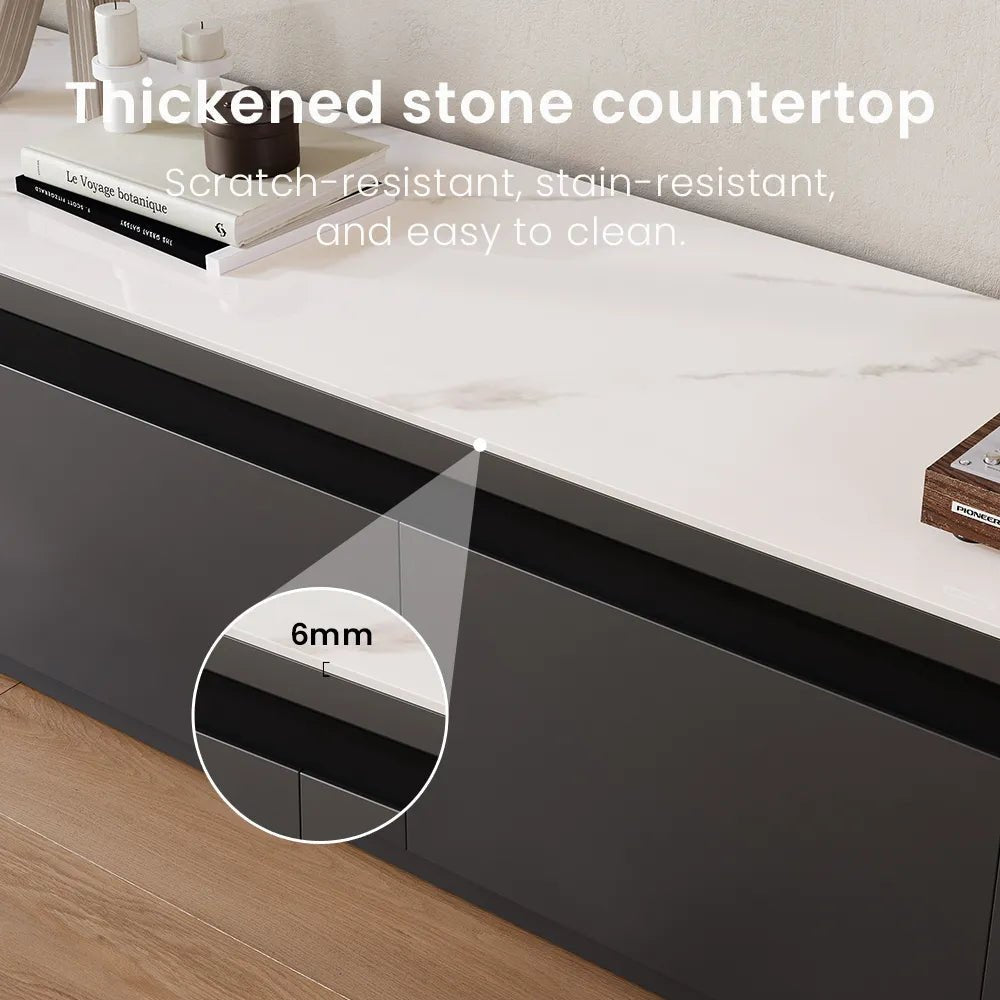 Aether Mid - Century LED TV Console - Exclusivia