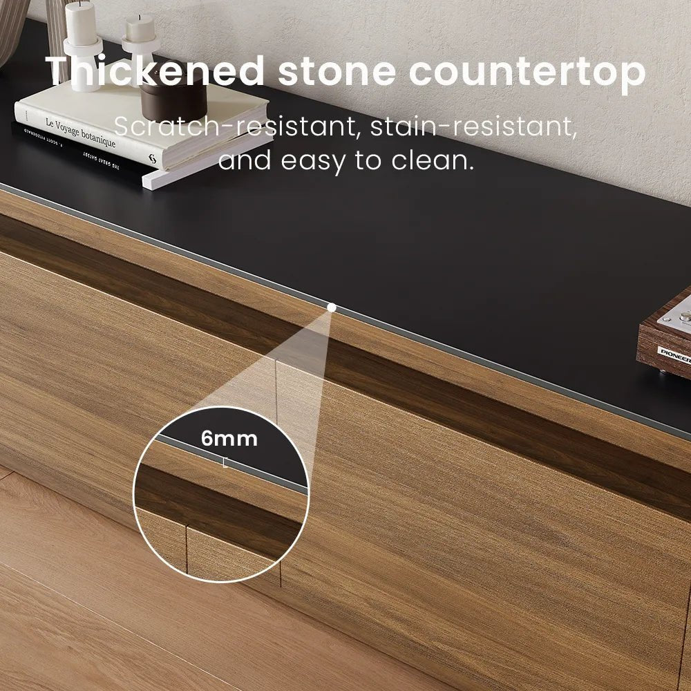 Aether Mid - Century LED TV Console - Exclusivia