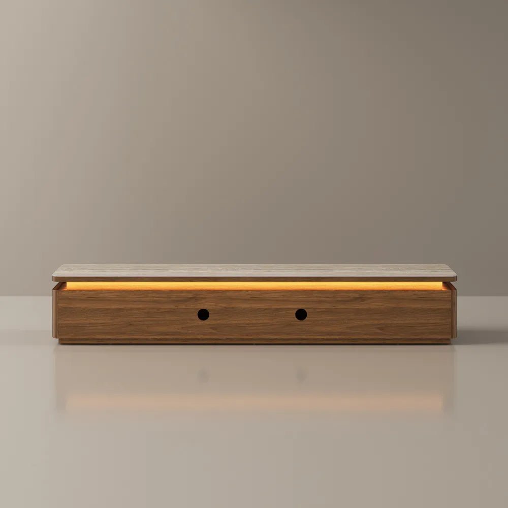 Aether Mid - Century LED TV Console - Exclusivia