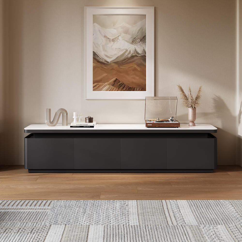 Aether Mid - Century LED TV Console - Exclusivia