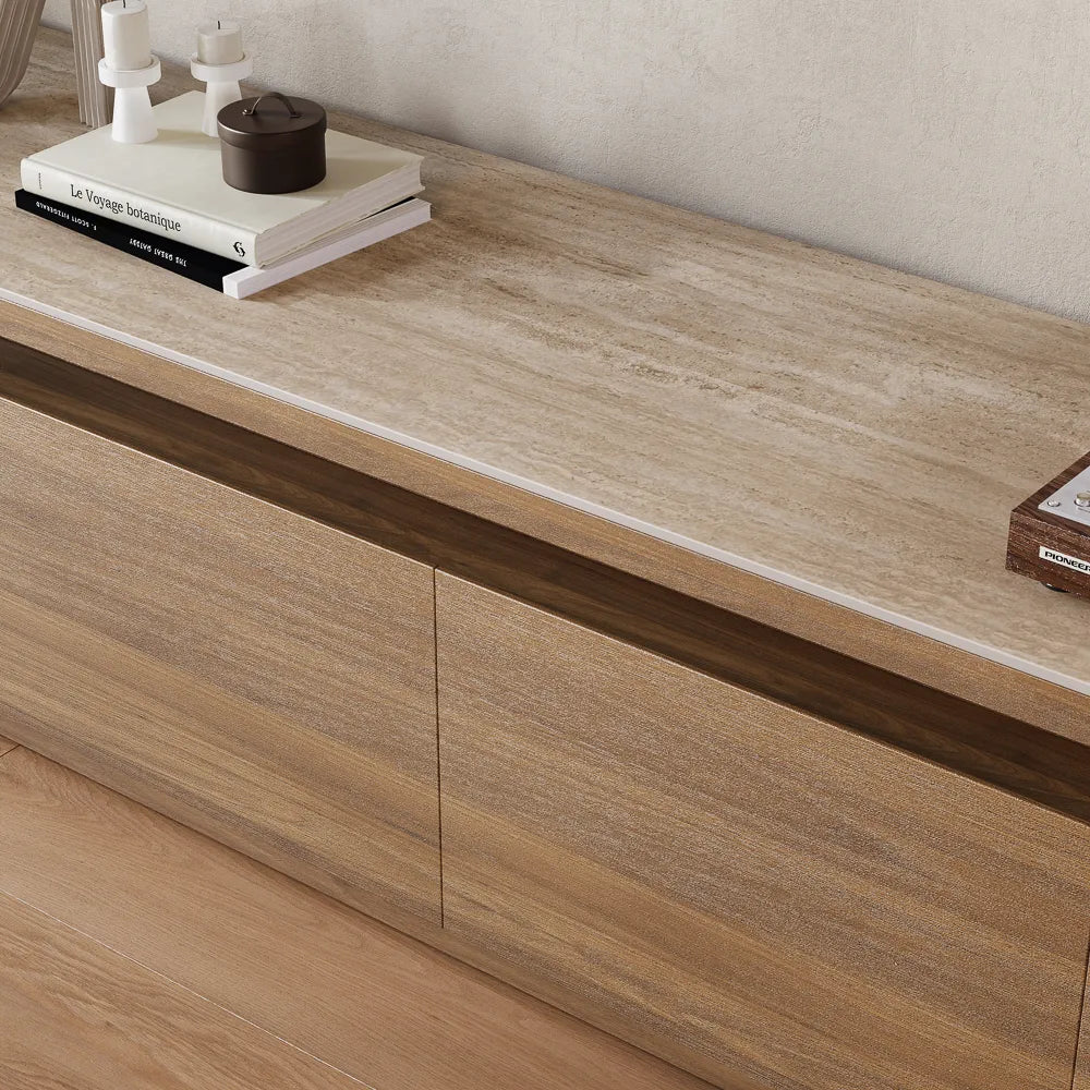 Aether Mid - Century LED TV Console - Exclusivia