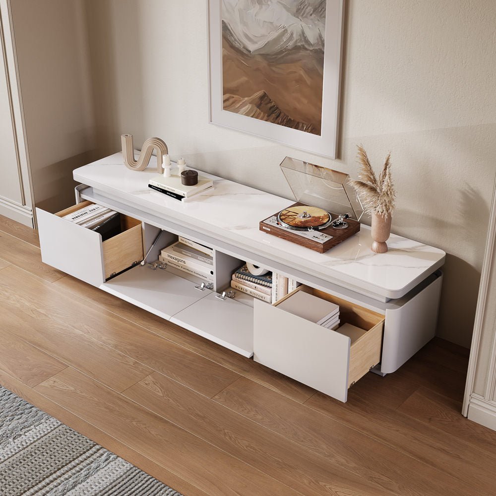 Aether Mid - Century LED TV Console - Exclusivia