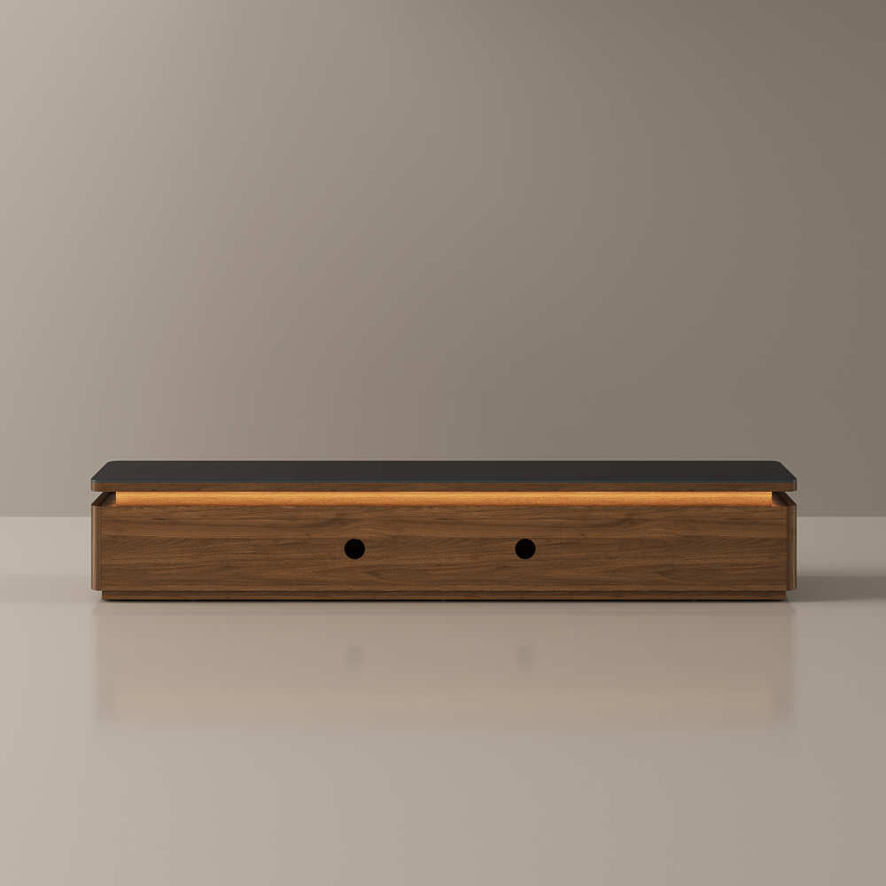 Aether Mid - Century LED TV Console - Exclusivia