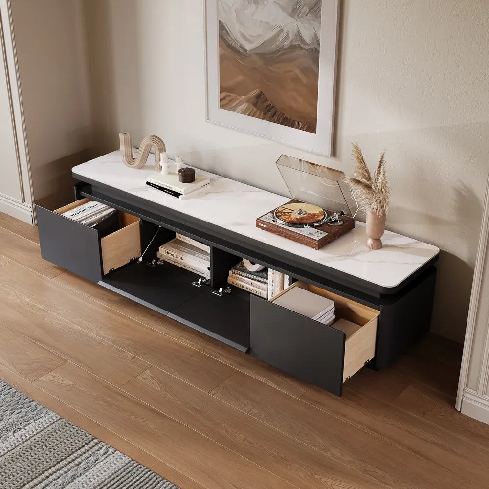 Aether Mid - Century LED TV Console - Exclusivia