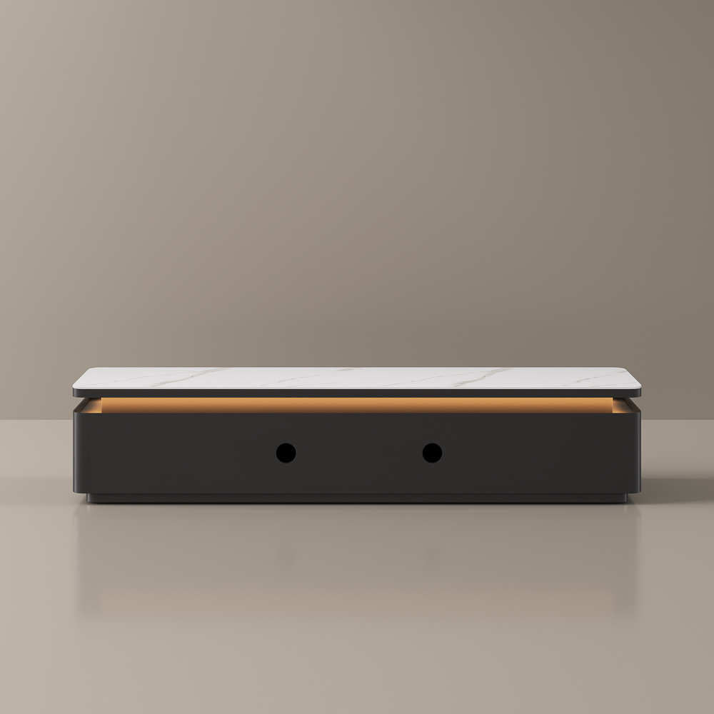 Aether Mid - Century LED TV Console - Exclusivia