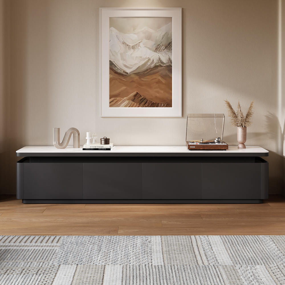 Aether Mid - Century LED TV Console - Exclusivia
