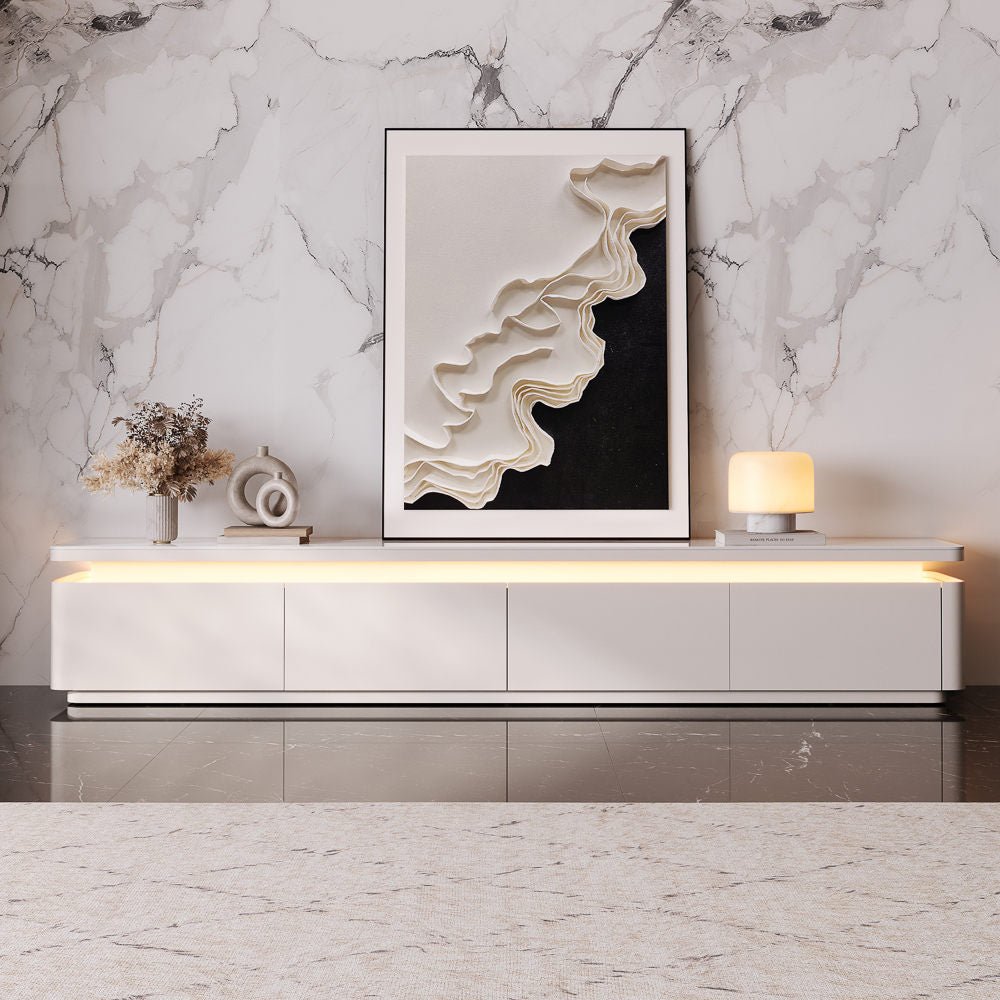 Aether Mid - Century LED TV Console - Exclusivia