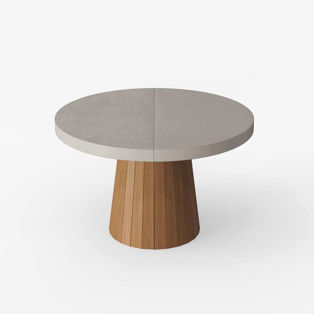 Aira Japandi Extendable Dining Table - Exclusivia