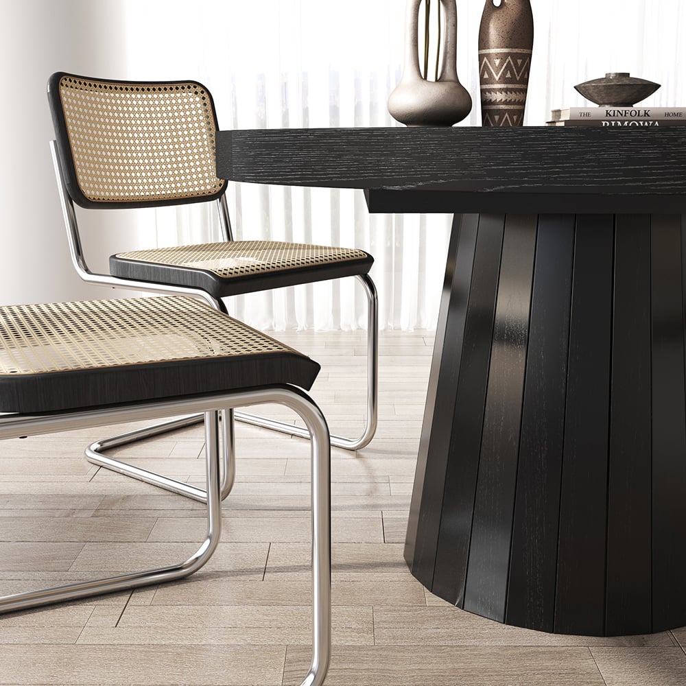 Aira Japandi Extendable Dining Table - Exclusivia