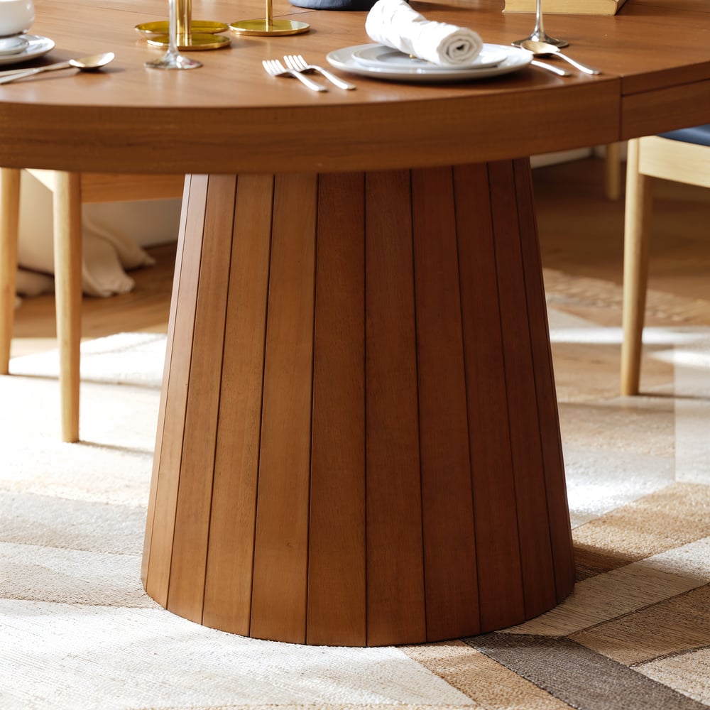 Aira Japandi Extendable Dining Table - Exclusivia