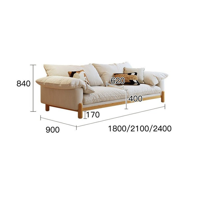 Albie Corduroy Sofa - Exclusivia