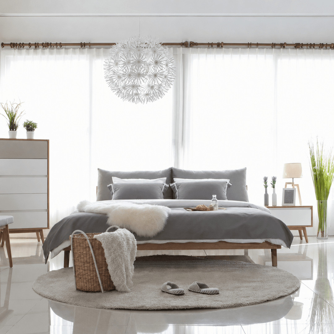 Alder Scandinavian Solid Wood Bedframe - Exclusivia