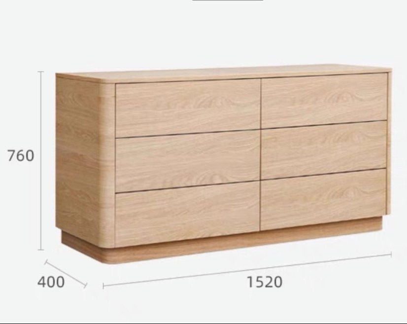 Aldric Solid Wood Chest Of Drawers - Exclusivia