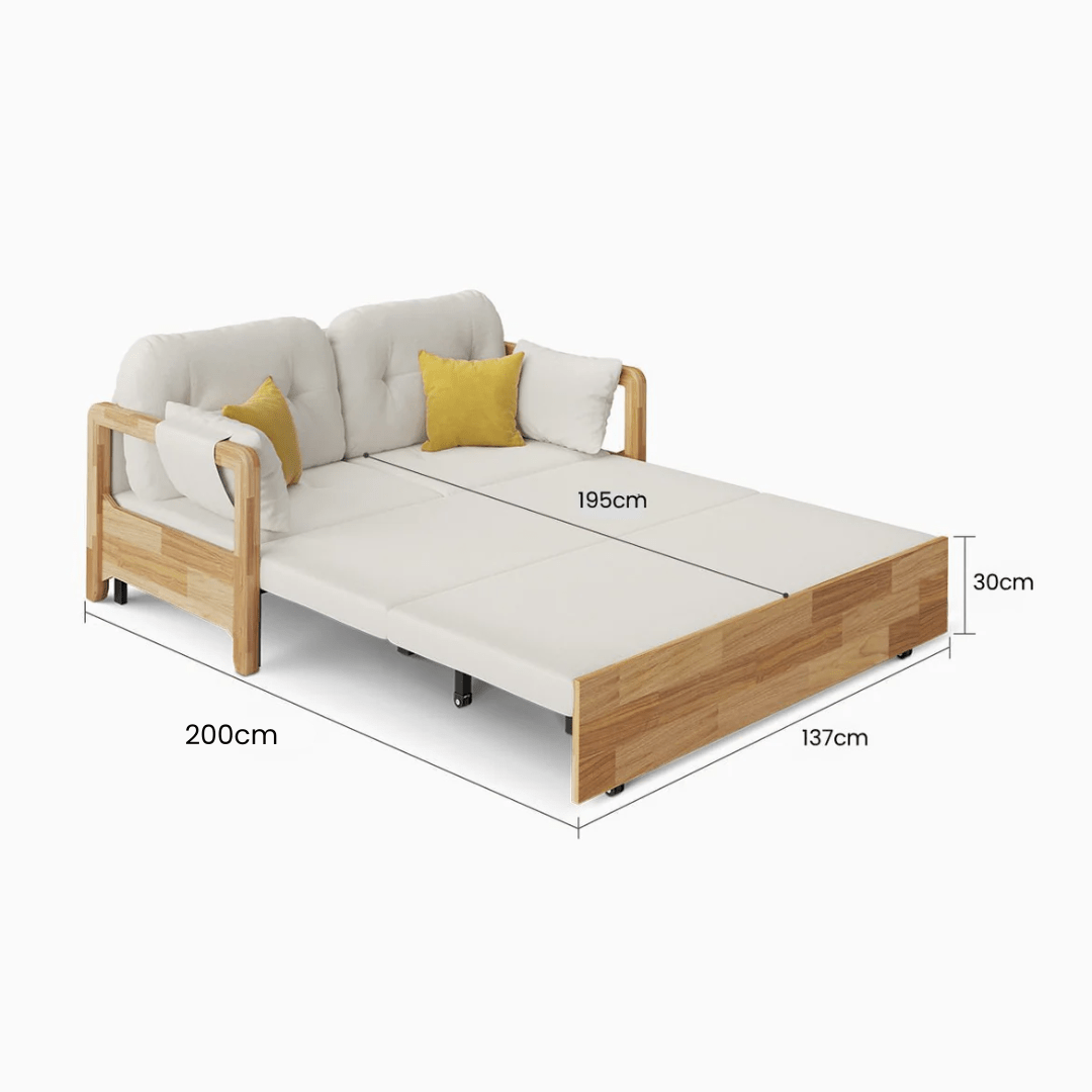 Alina Chenille Sofa Bed - Exclusivia