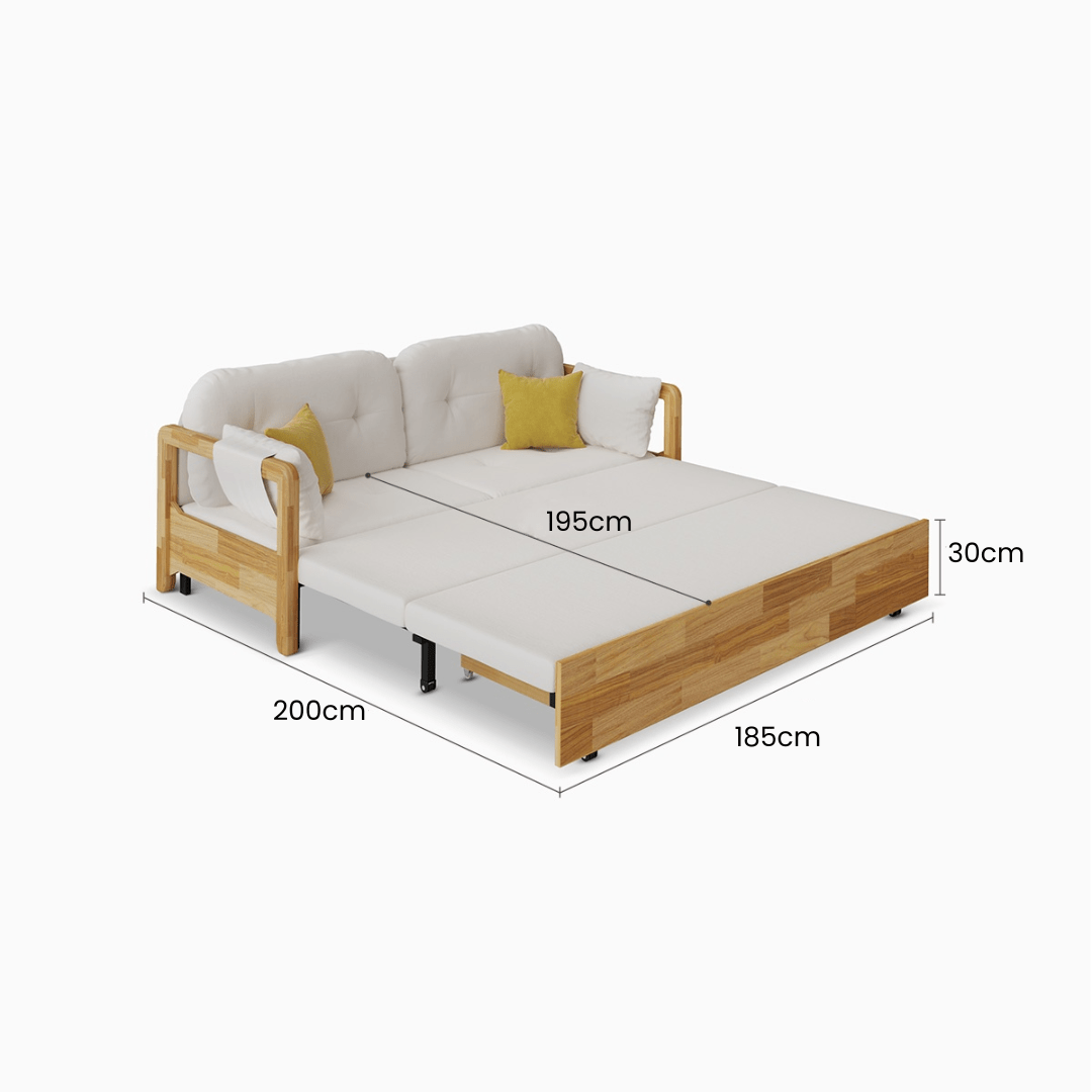 Alina Chenille Sofa Bed - Exclusivia