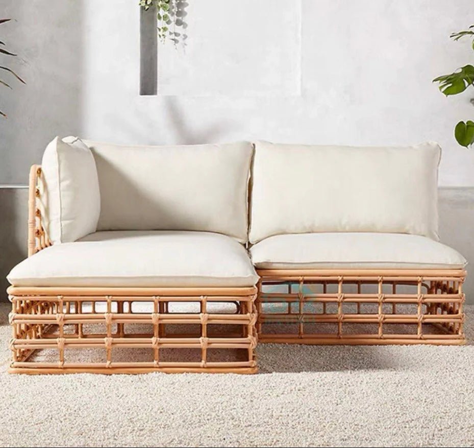 ALORA Outdoor Rattan Lounge Sofa - Exclusivia