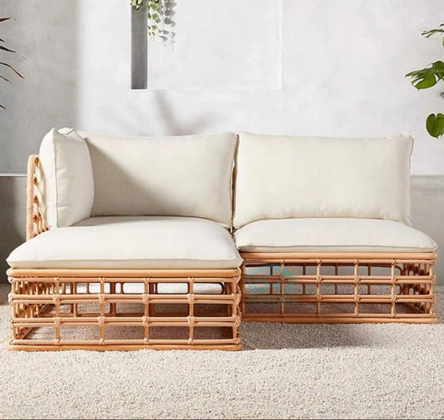 ALORA Outdoor Rattan Lounge Sofa - Exclusivia