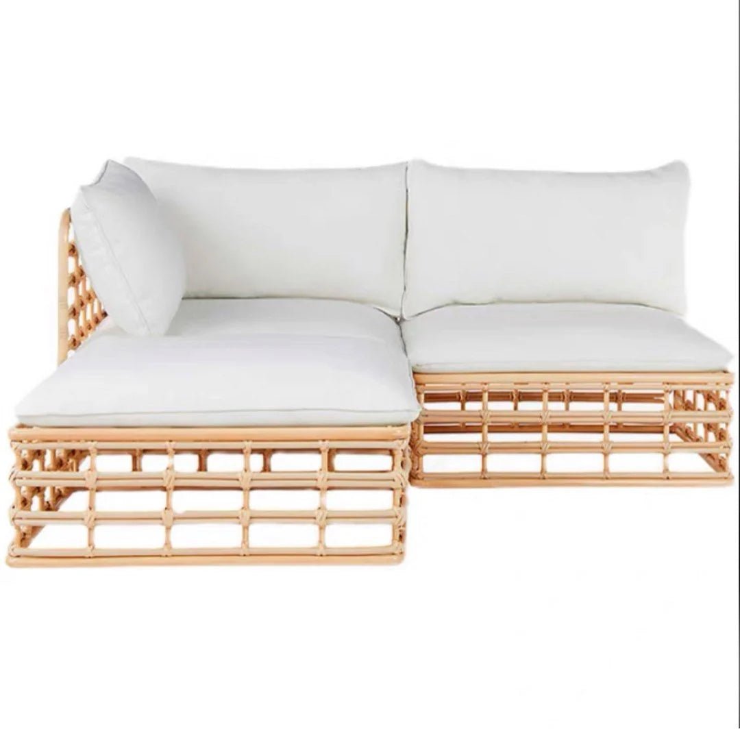 ALORA Outdoor Rattan Lounge Sofa - Exclusivia