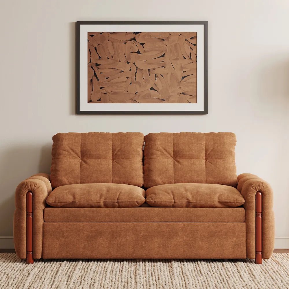 Amara Chenille Sofa Bed - Exclusivia