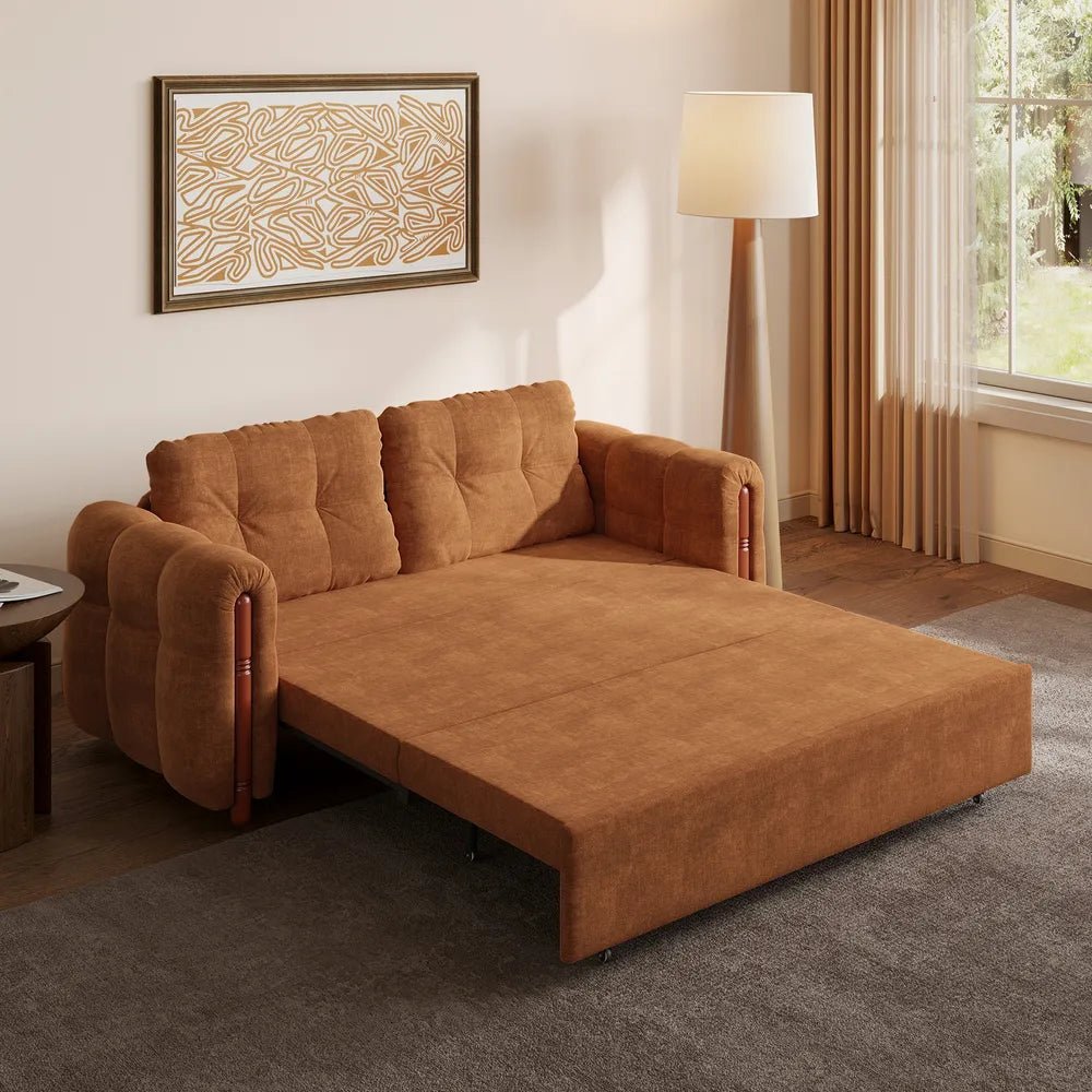 Amara Chenille Sofa Bed - Exclusivia