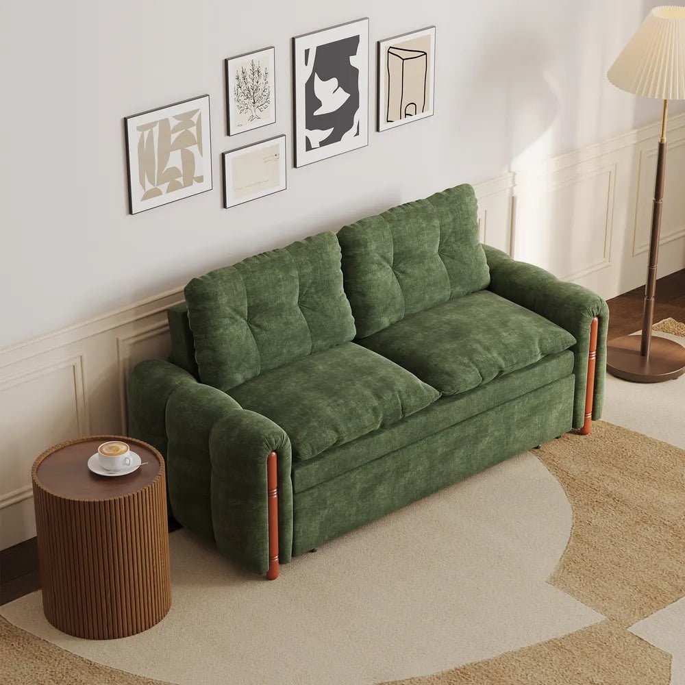 Amara Chenille Sofa Bed - Exclusivia