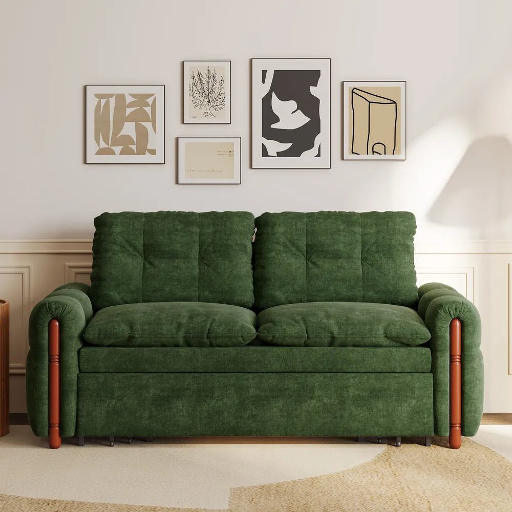 Amara Chenille Sofa Bed - Exclusivia