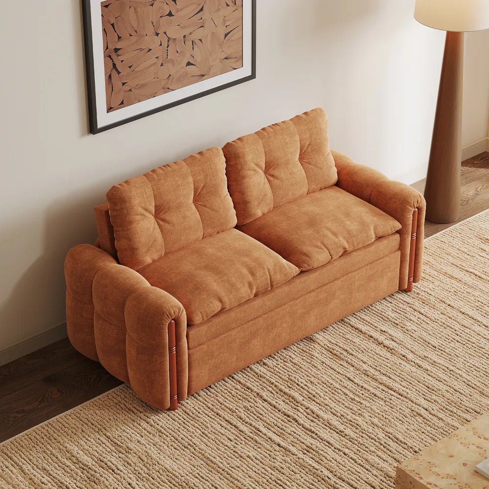 Amara Chenille Sofa Bed - Exclusivia