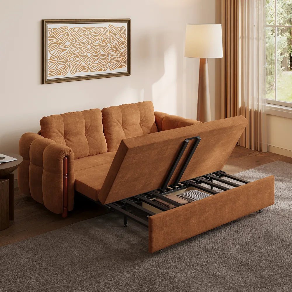 Amara Chenille Sofa Bed - Exclusivia