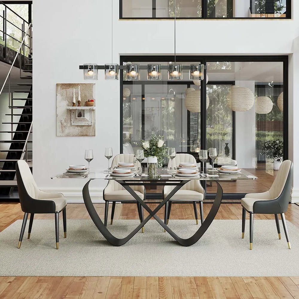 Amara Luxe Sintered Stone Dining Table - Exclusivia