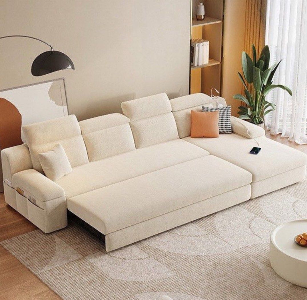 Amara Modern Sofa Bed With Storage - Exclusivia