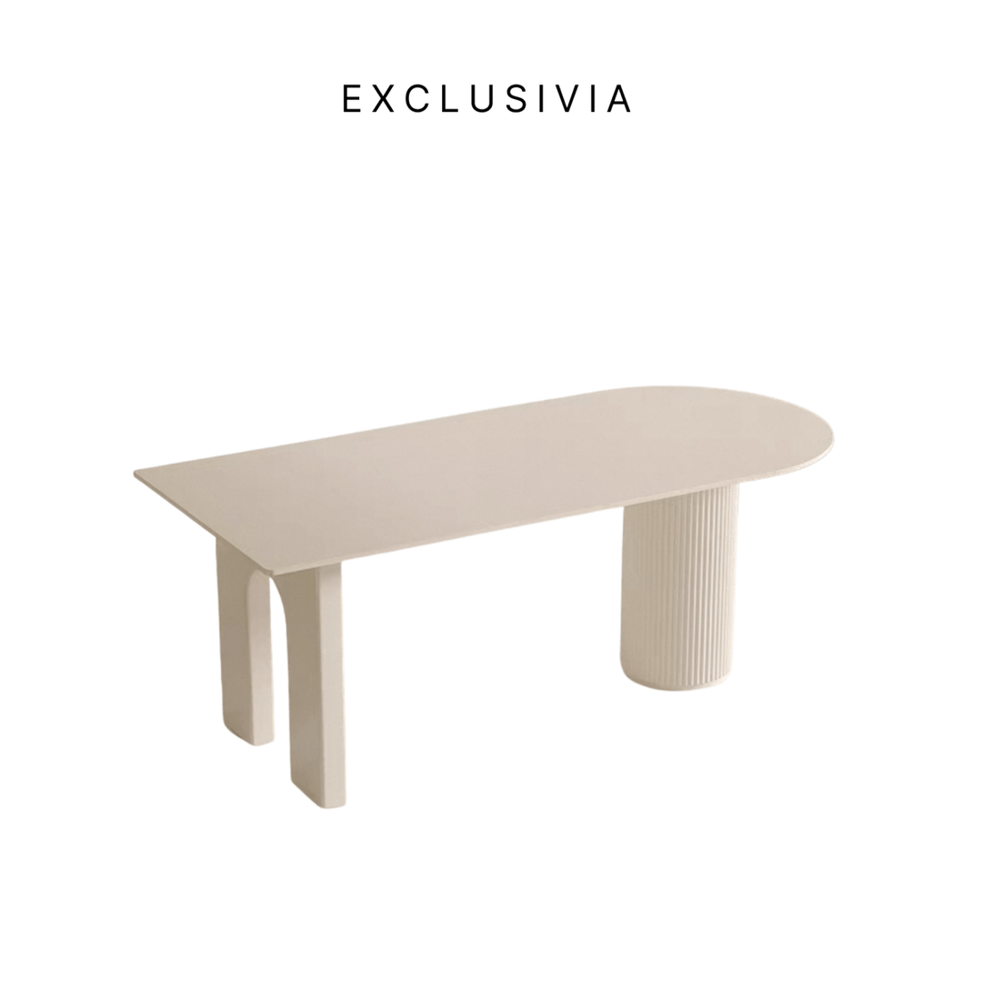 ARCO Half - Moon Dining Table & Chair Set - Exclusivia